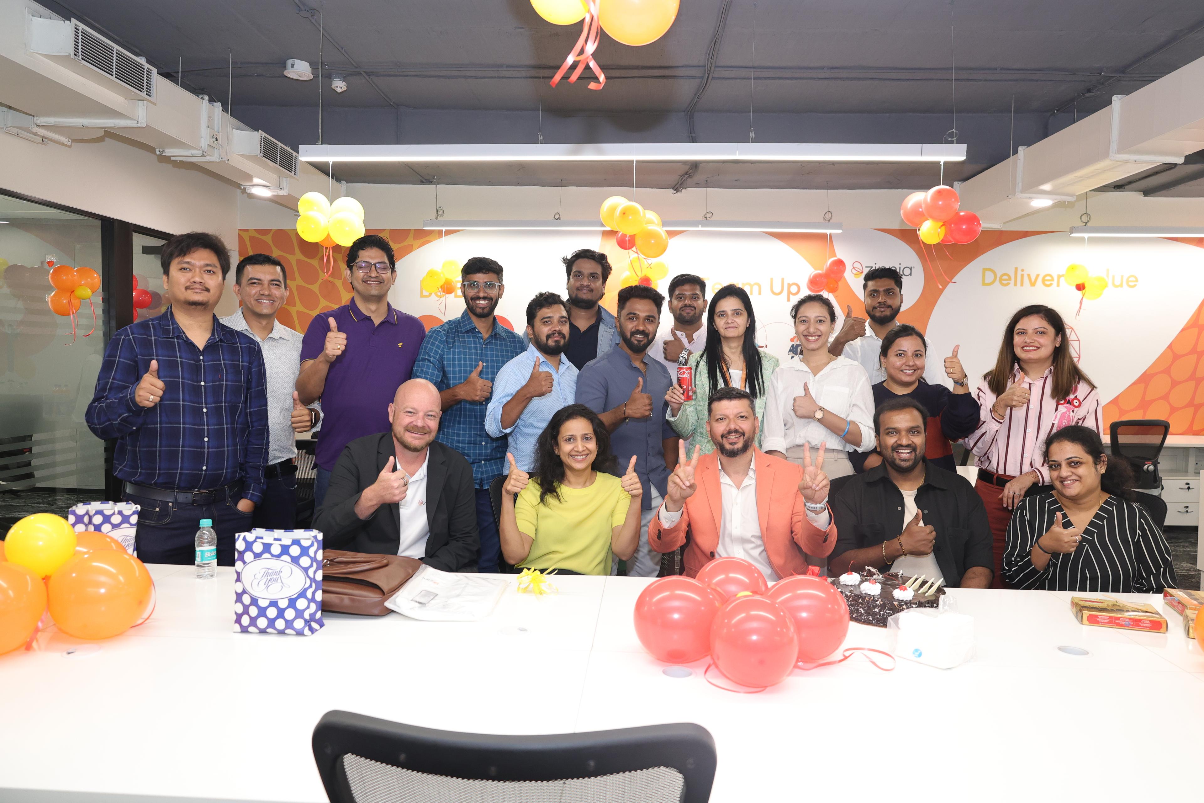 Zinnia India team collaboration