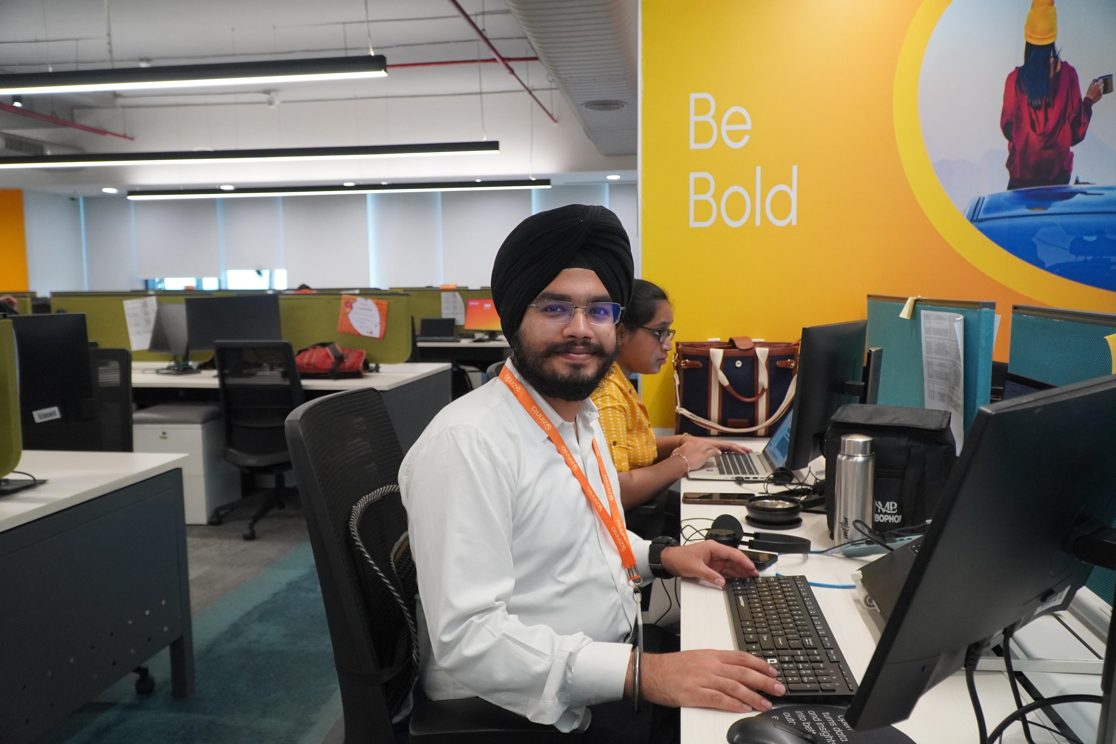 Zinnia India office space