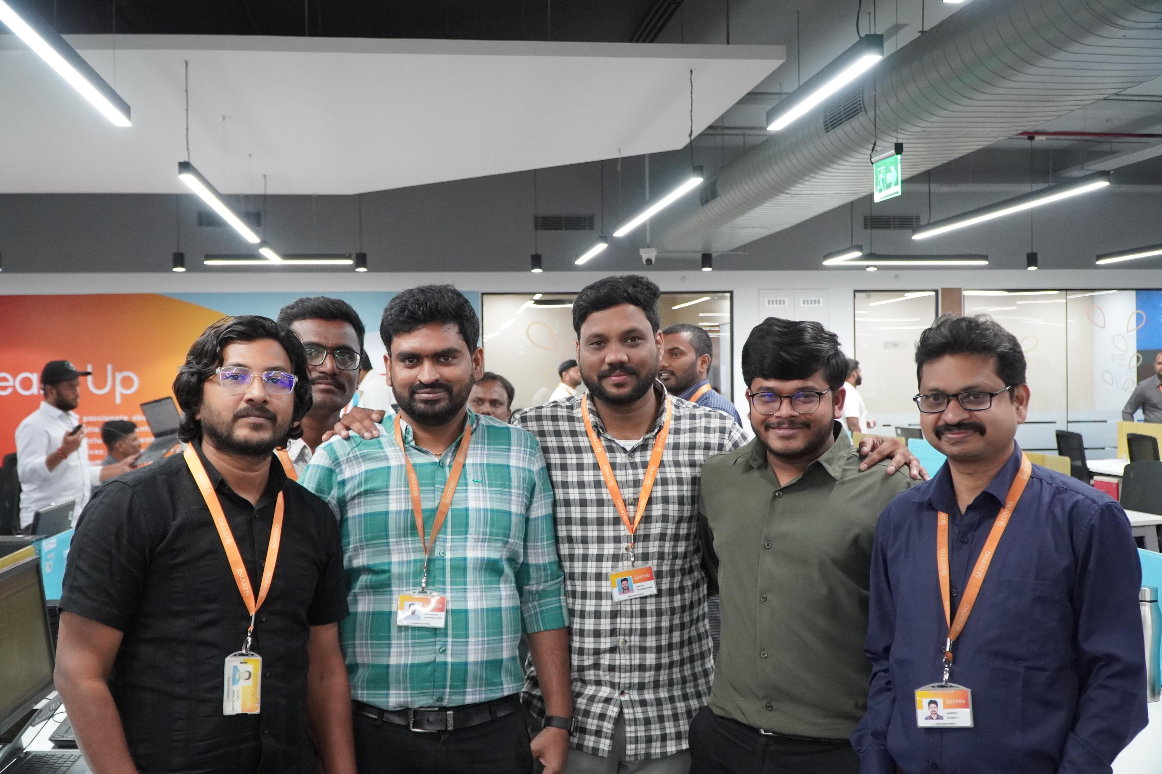 Team collaboration at Zinnia