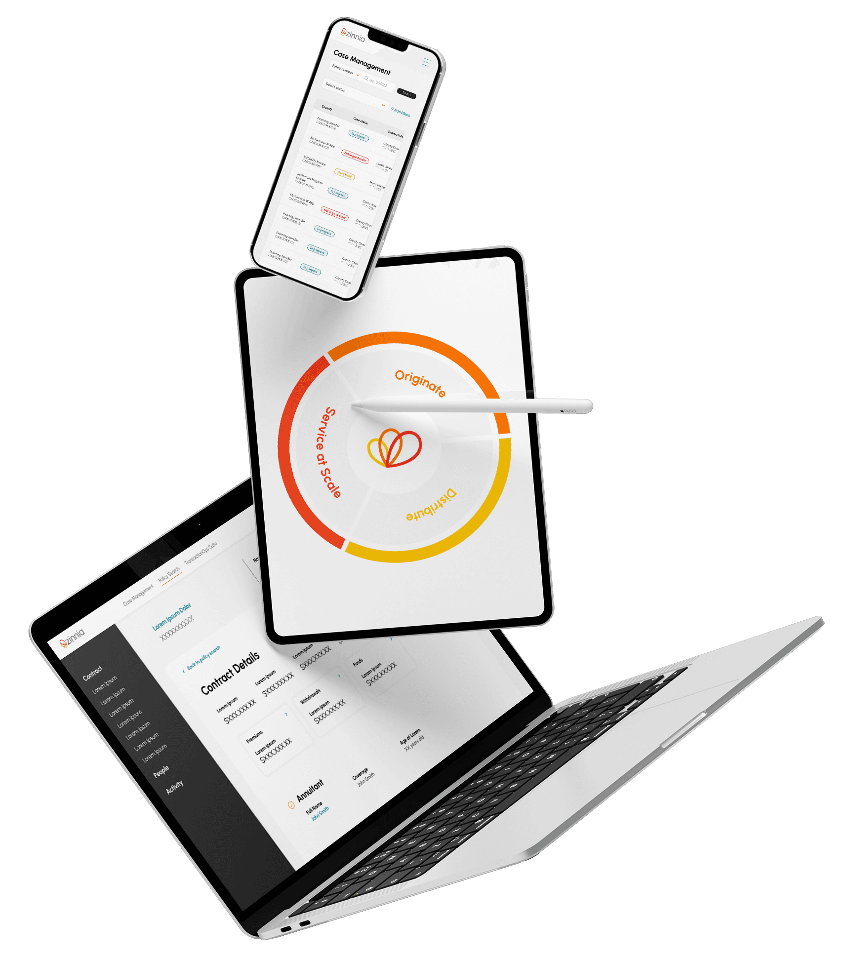 Zinnia platform devices