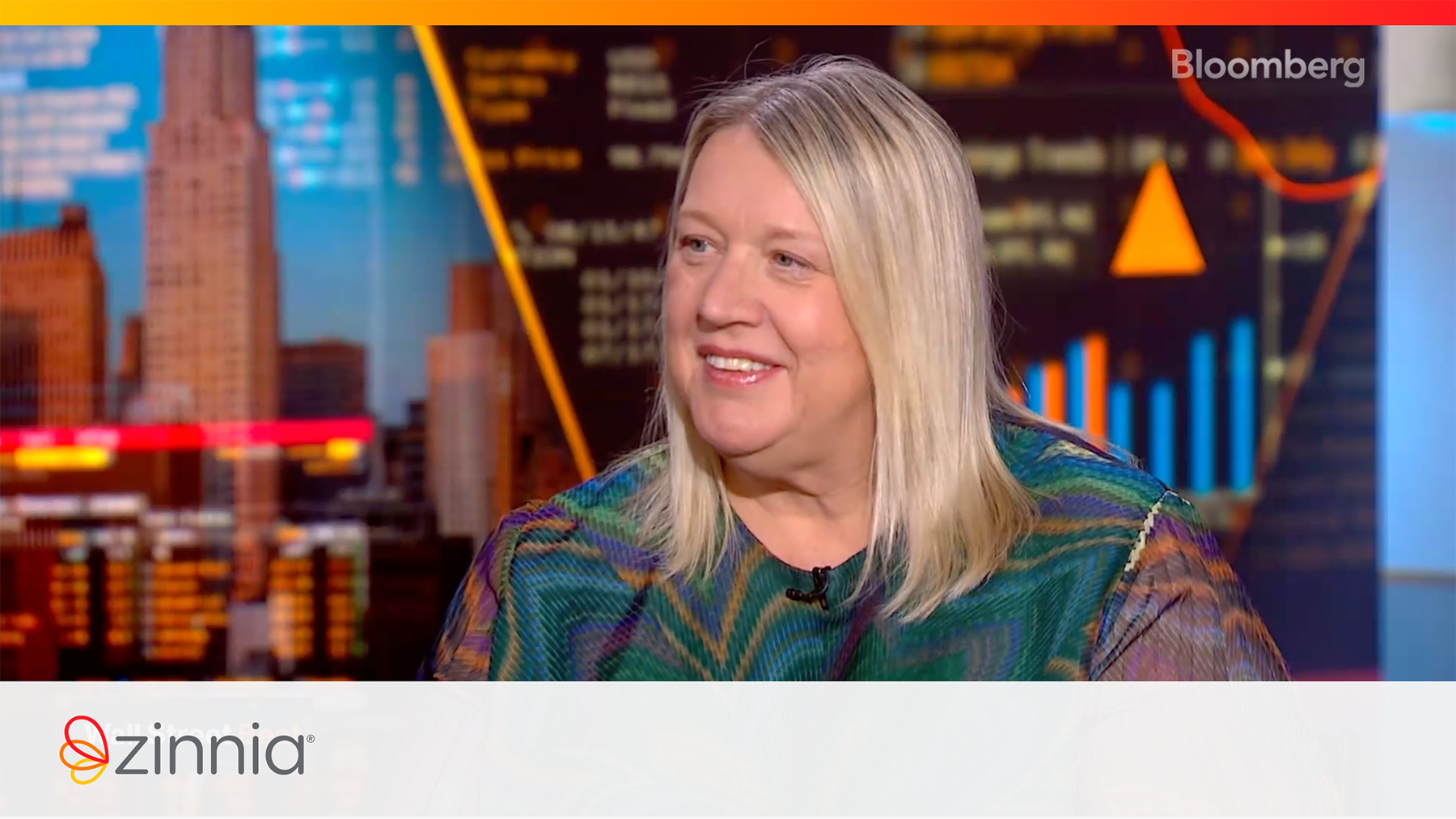 Michele Trogni, CEO of Zinnia, appears on Bloomberg