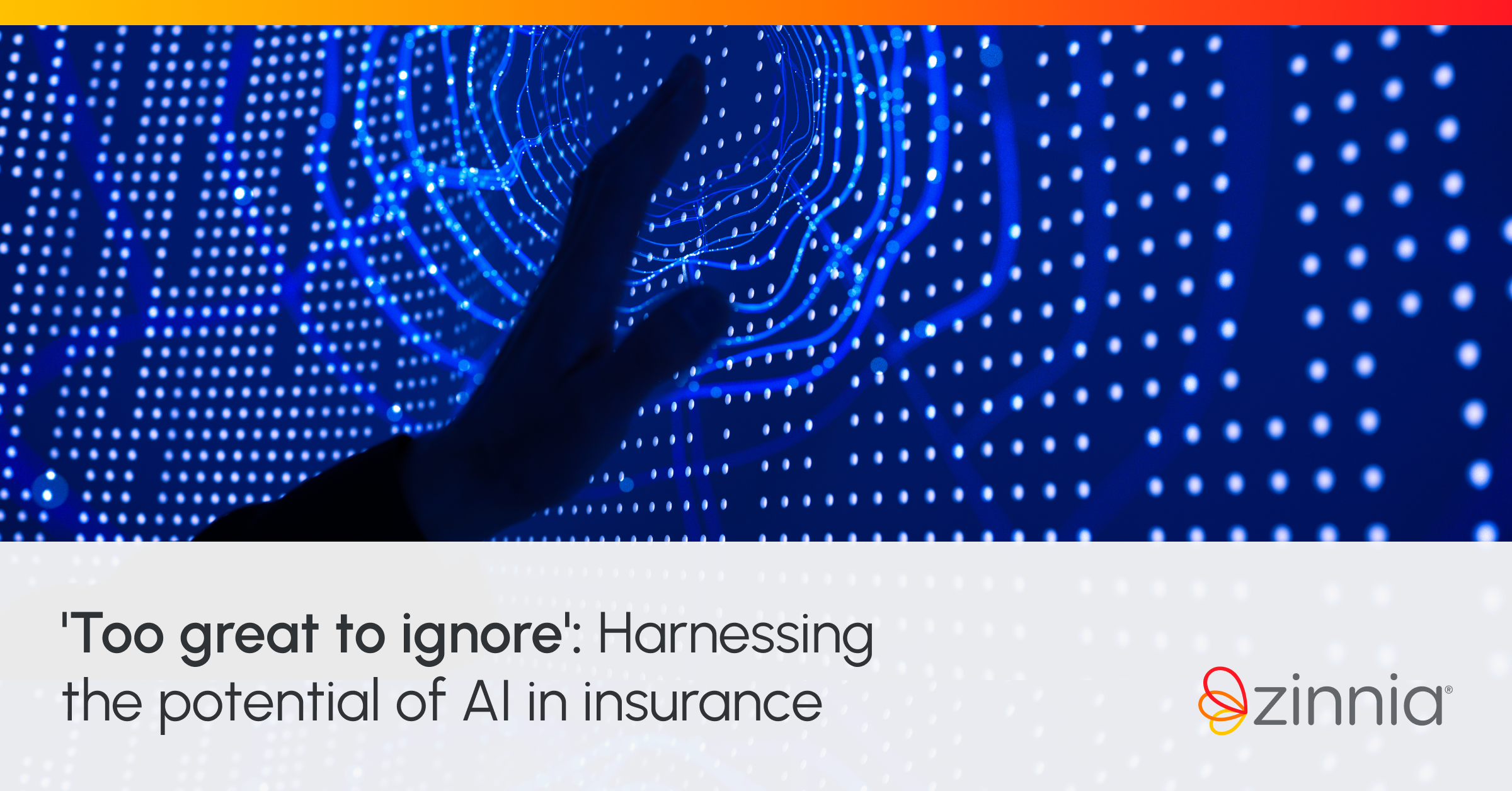 Zinnia and Datos discuss the use of artificial intelligence in the insurance industry.