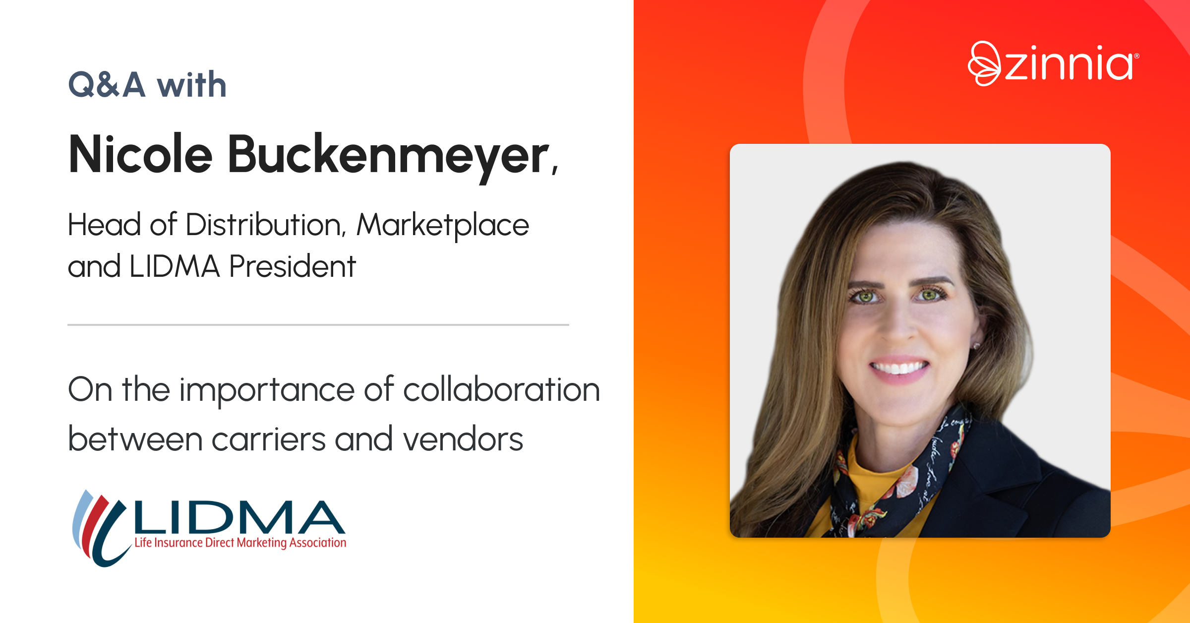 Zinnia Marketplace Head Nicole Buckenmeyer speaks about LIDMA