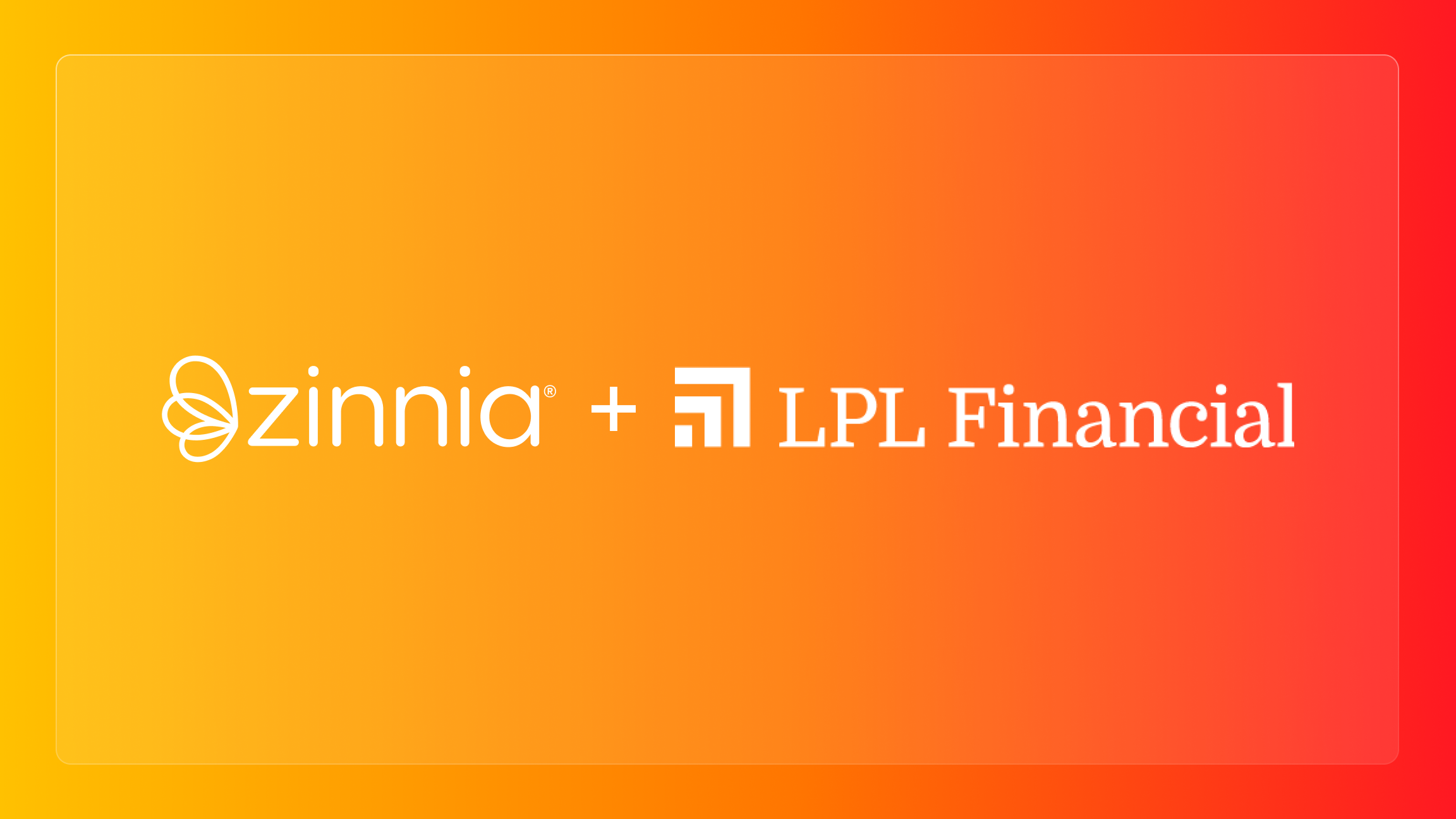 Zinnia and LPL Financial logos