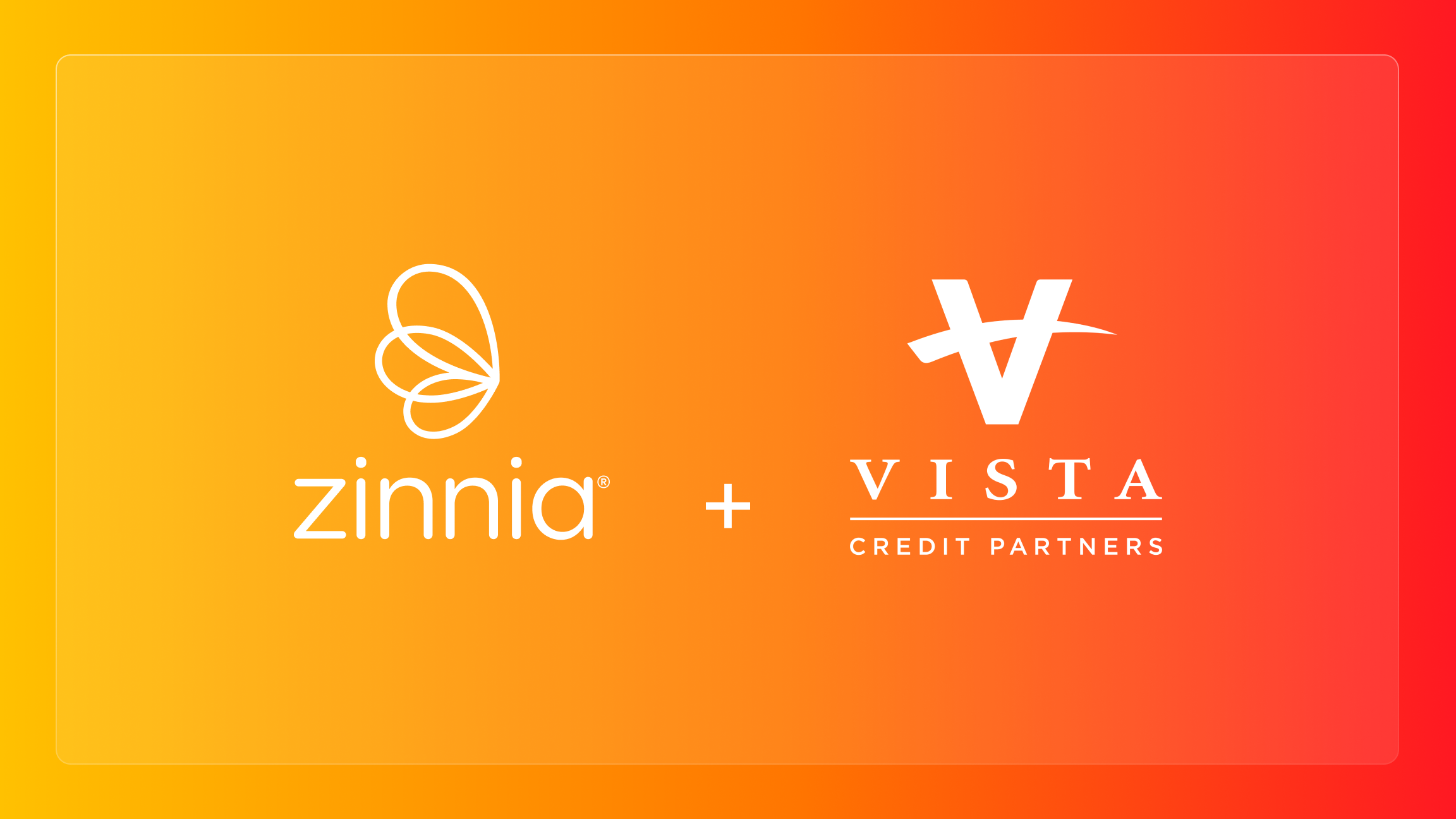 Zinnia + Vista Credit logos